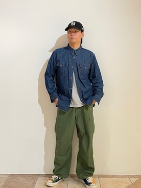 「override 」｜清野さん（メンズ・175cm）の秋コーディネート