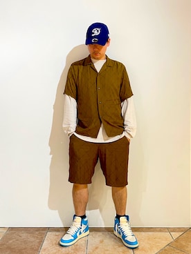 清野さん（メンズ・175cm）の夏コーディネート