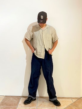 清野さん（メンズ・175cm）の夏コーディネート