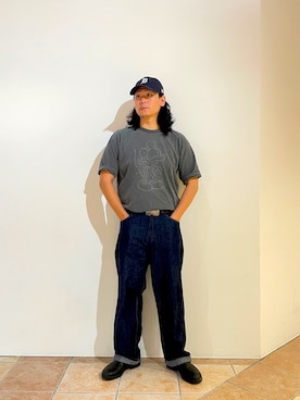 「ミッキー」｜清野さん（メンズ・175cm）の夏コーディネート