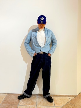 「Blundstone（ブランドストーン）のアイテム」を使った、清野さん（メンズ・175cm）の夏コーディネート
