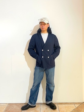 「override 」｜清野さん（メンズ・175cm）の秋コーディネート