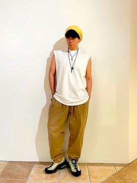 清野さん(メンズ・174cm)の夏コーディネート