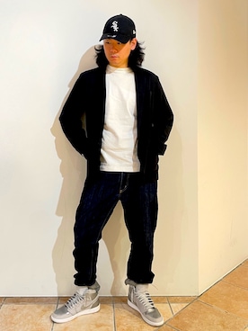「EDWIN（エドウィン）のアイテム」を使った、清野さん（メンズ・175cm）の夏コーディネート