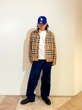 「override 」｜清野さん（メンズ・174cm）の秋コーディネート