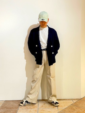 「override 」｜清野さん（メンズ・175cm）の秋コーディネート