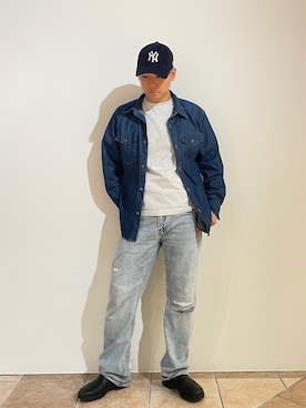 「override 」｜清野さん（メンズ・175cm）の秋コーディネート