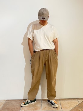 「override 」｜清野さん（メンズ・175cm）の秋コーディネート