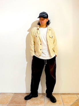 「override 」｜清野さん（メンズ・174cm）の秋コーディネート