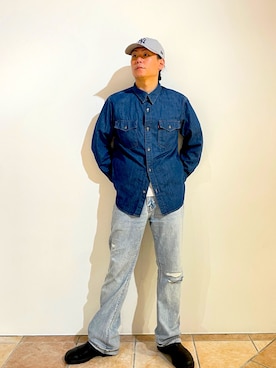 「override 」｜清野さん（メンズ・175cm）の秋コーディネート