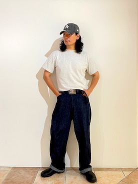 「Johnbull Private labo（ジョンブルプライベートラボ）のアイテム」を使った、清野さん（メンズ・175cm）の夏コーディネート