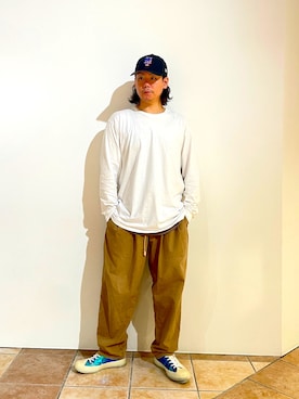 「override 」｜清野さん（メンズ・174cm）の秋コーディネート