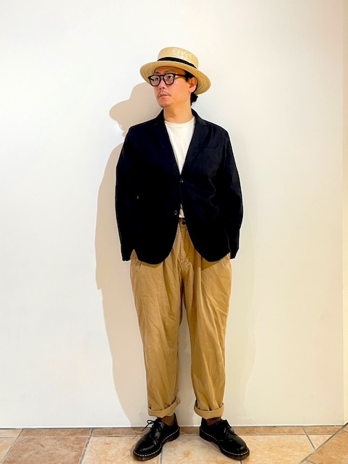 OVERRIDE  STRAW BRAID BOATER / オーバーライド