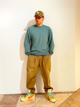 「override 」｜清野さん（メンズ・175cm）の秋コーディネート