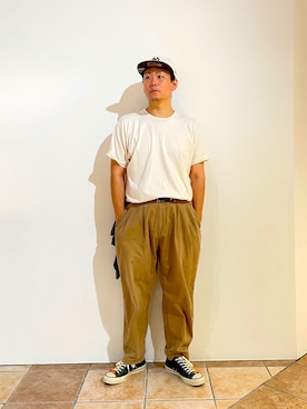 「override 」｜清野さん（メンズ・175cm）の秋コーディネート