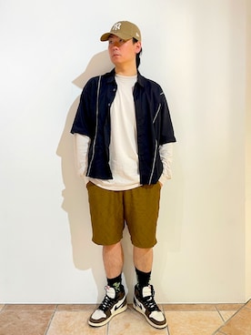 清野さん（メンズ・175cm）の夏コーディネート