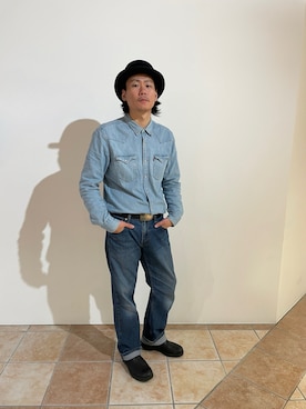 清野さん（メンズ・175cm）の秋コーディネート