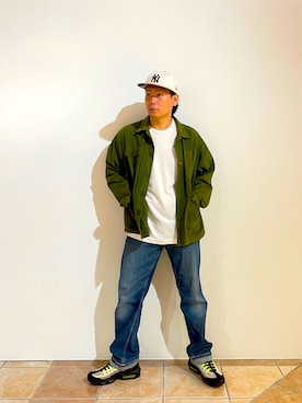 「override 」｜清野さん（メンズ・175cm）の秋コーディネート