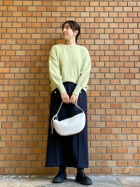 「KATHARINE ROSS（キャサリンロス）のアイテム（ニット/セーター）」を使った、sh723さん（レディース・165cm）の秋コーディネート