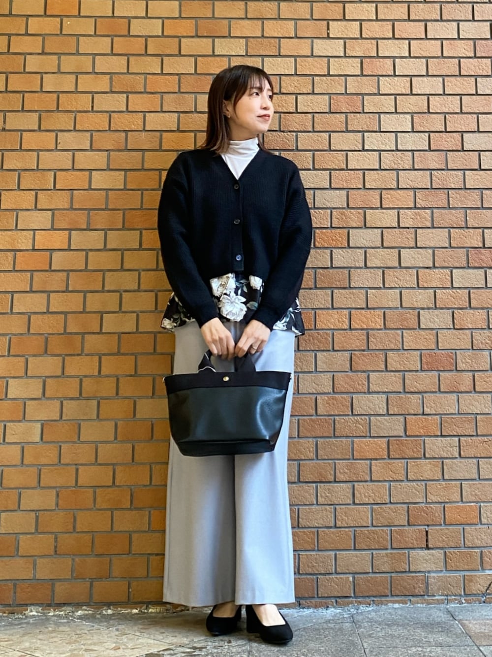 ニット セーター 「KATHARINE ROSS」ローズプリントドッキングカーディガン レディース KATHARINE ROSS ニット セーター 「KATHARINE ROSS」ローズ