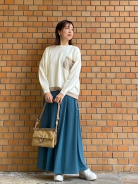 「KATHARINE ROSS（キャサリンロス）のアイテム（パンツ）」を使った、sh723さん（レディース・165cm）の冬コーディネート