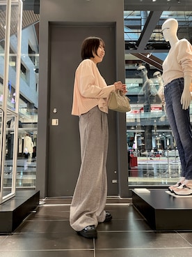 「ARMANI EXCHANGE（アルマーニエクスチェンジ）のアイテム」を使った、むぎちゃさん（レディース・163cm）の秋コーディネート
