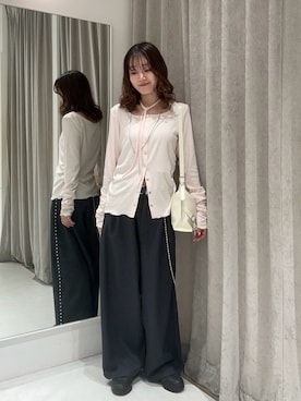 莉央さん（レディース・159cm）の春コーディネート