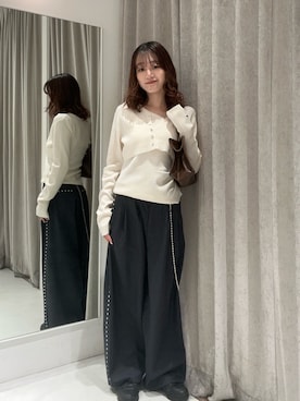 莉央さん（レディース・159cm）の春コーディネート