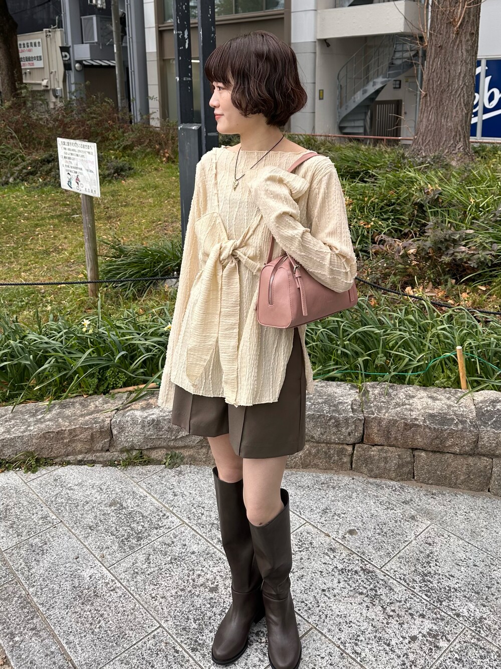 mystic（ミスティック）の「スリットロングブーツ（ブーツ
