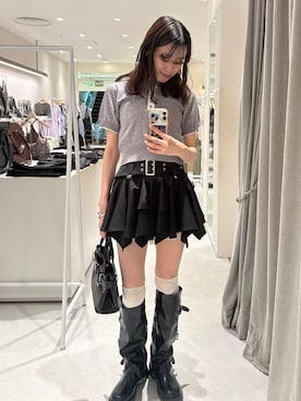 莉央さん（レディース・159cm）の春コーディネート