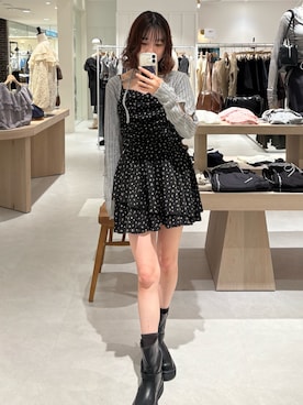 莉央さん（レディース・159cm）の秋コーディネート