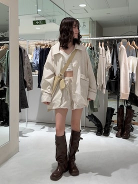 莉央さん(レディース・159cm)の春コーディネート