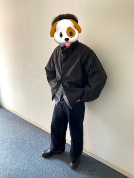 「Betty Smith（ベティスミス）のアイテム」を使った、ヤー君さん（メンズ・164cm）の春コーディネート