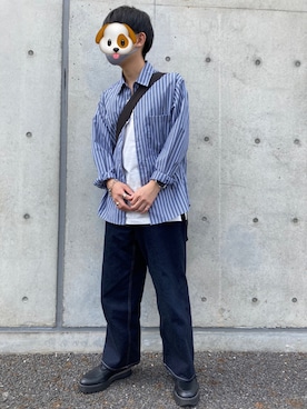 「Betty Smith（ベティスミス）のアイテム」を使った、ヤー君さん（メンズ・164cm）の春コーディネート