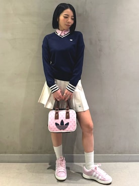 「セーター」｜KYさん（レディース・157cm）の春コーディネート