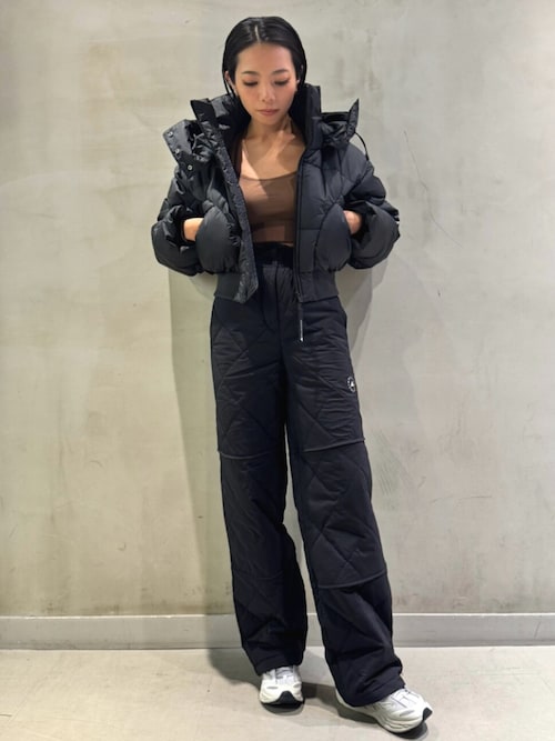 adidas by Stella McCartney クロップド丈 中わた入り ウィンター