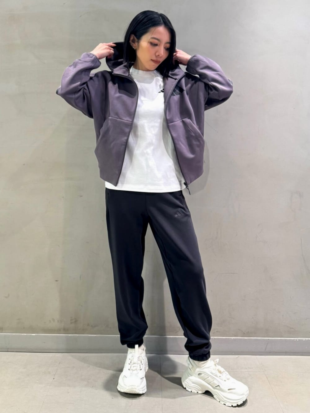 adidas Z.N.E. フルジップパーカー / アディダス adidas