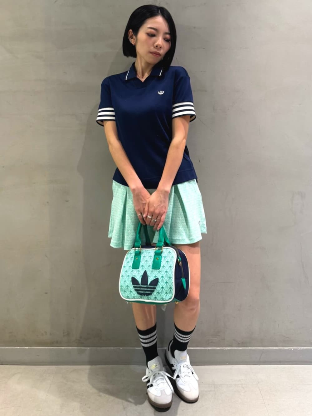 アディダス オリジナルス オールオーバー ショートパンツ - グリーン