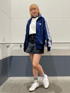 SEさんの「アディカラー クラシックス ファイヤーバード トラックトップ / ジャージ / アディダスオリジナルス adidas Originals」を使ったコーディネート