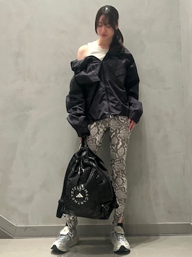 「アイテム（レッグウェア）」を使った、NKさん（レディース・170cm）の夏コーディネート
