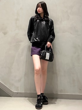 「アイテム（ジャージ）」を使った、NKさん（レディース・170cm）の秋コーディネート