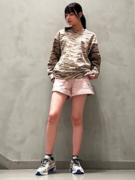 「adidas by Stella McCartney（アディダスバイステラマッカートニー）のアイテム（スニーカー）」を使った、NKさん（レディース・170cm）の冬コーディネート