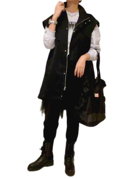 「ap retro（アプレトロ）のアイテム（ミリタリージャケット）」を使った、ka.naさん（レディース・166cm）の秋コーディネート