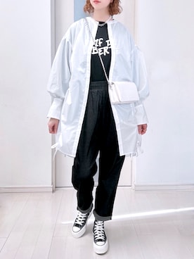 「Desigual（デシグアル）のアイテム（バッグ）」を使った、ka.naさん（レディース・166cm）の春コーディネート
