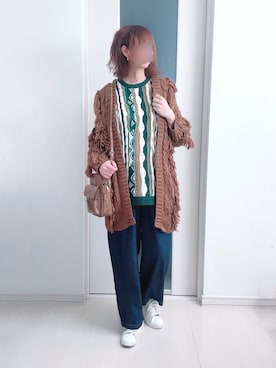 「Java（ジャバ）のアイテム」を使った、ka.naさん（レディース・166cm）の冬コーディネート