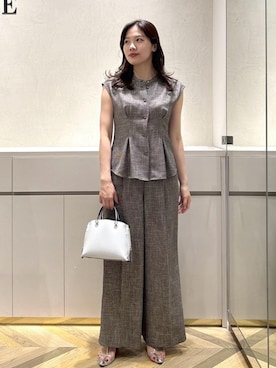 「E'POR（エポール）のアイテム」を使った、FUYUKIさん（レディース・167cm）の春コーディネート