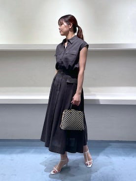 「MONOGRAM BAG」｜FUYUKIさん（レディース・167cm）の夏コーディネート