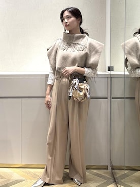 「アイテム（パンプス）」を使った、FUYUKIさん（レディース・167cm・20代）の冬コーディネート