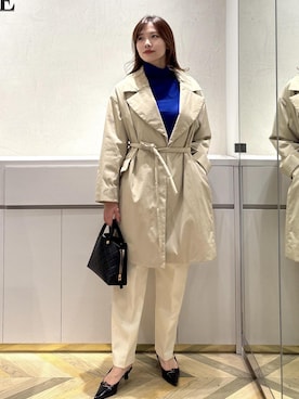 「アイテム（ダウンジャケット/コート）」を使った、FUYUKIさん（レディース・167cm・20代）の冬コーディネート