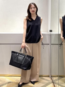 「ROPE'（ロペ）のアイテム」を使った、FUYUKIさん（レディース・167cm）の夏コーディネート